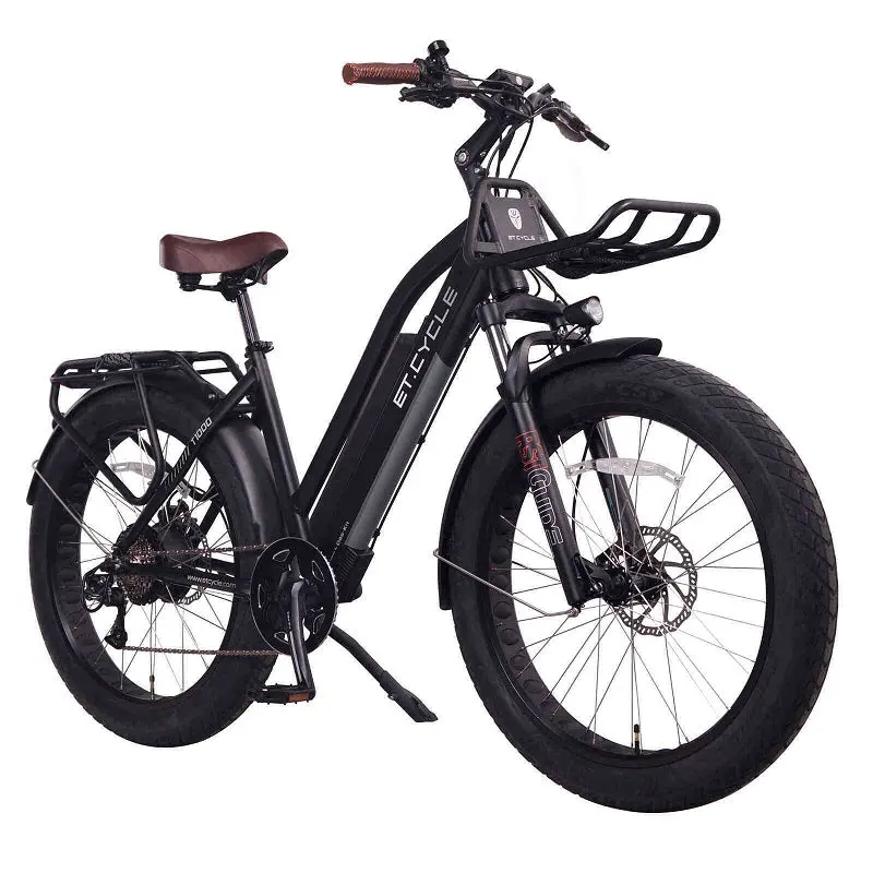 Et.Cycle T1000 Electric Fat Bike Trekking Step-Thru E-Bike Powerful T Series 48V 21Ah, 1008Wh 2