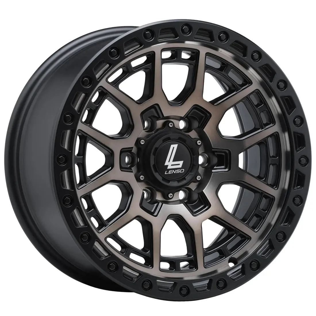 Lenso Gravel Wheel Copper Tint 1