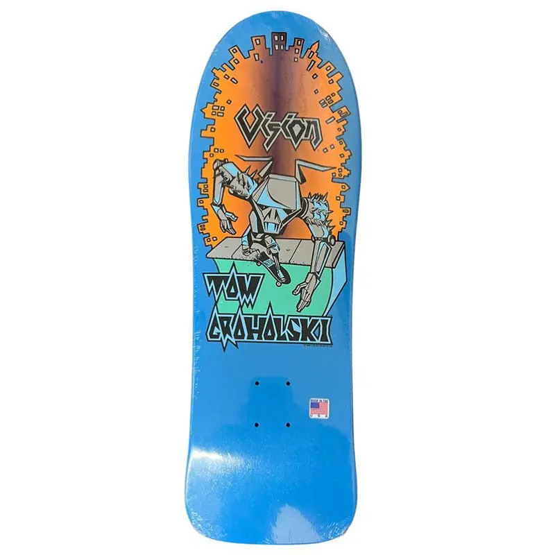 Limited Vision Groholski Robot Deck-Special Blue Pearl-Skateboard Hall Of Fame 2022 1