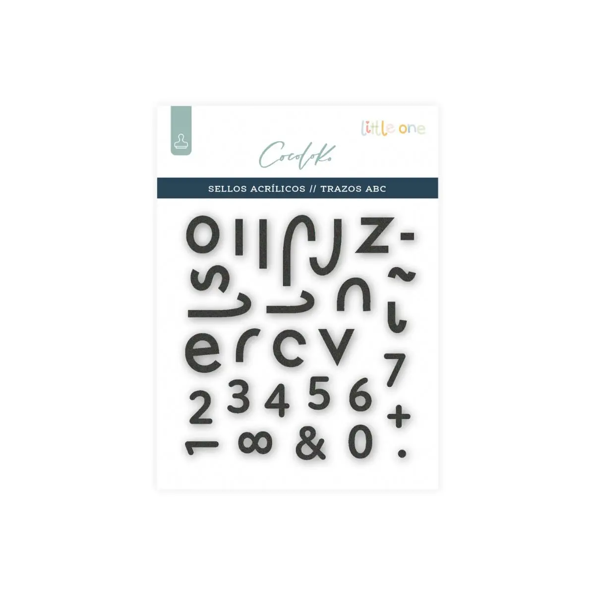 Sellos De Scrapbooking Trazos Abc Little One 1