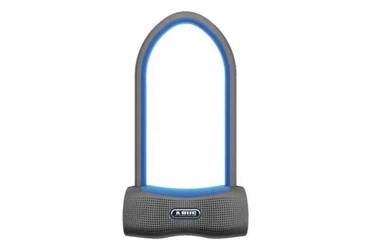Abus U-Bolt Smartx 770A 230X13mm Ush Alarm Lock - Blue 1