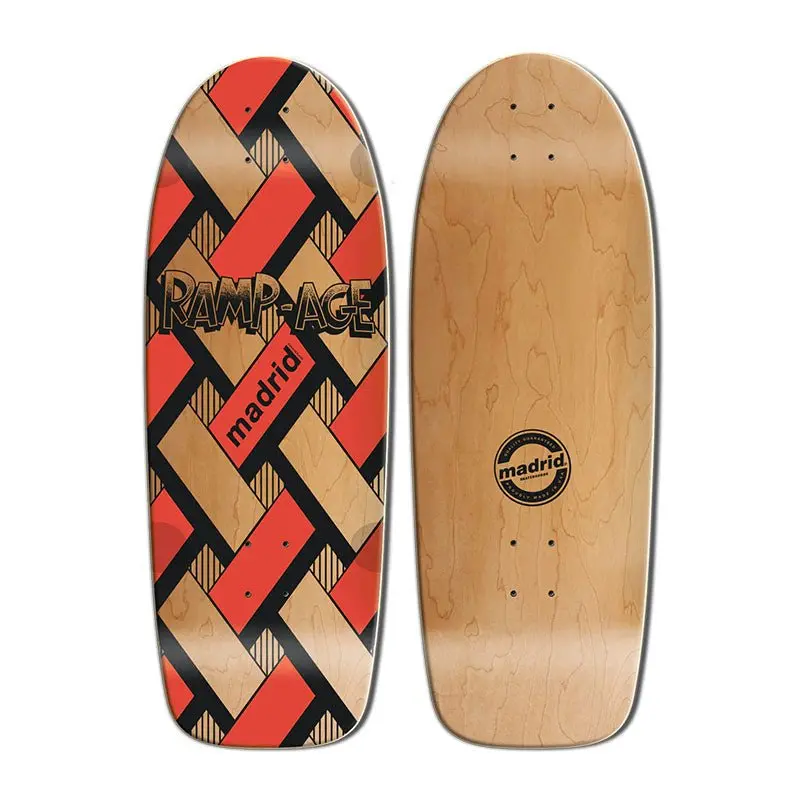 Madrid 10" X 30" Original Ramp-Age Skateboard Deck 1