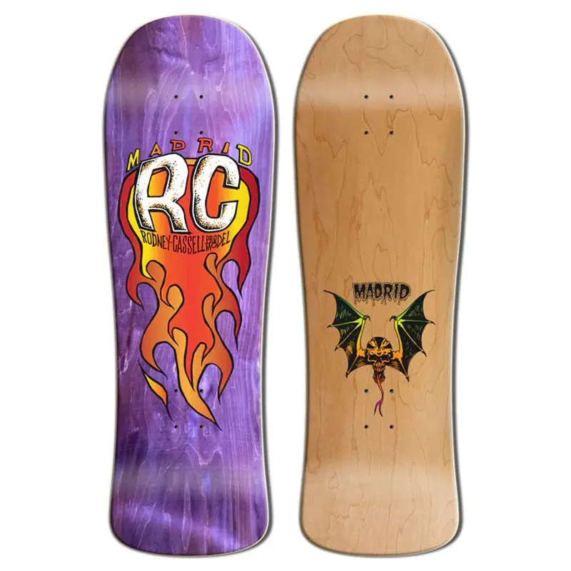 Madrid 10 X 32" Rodney Cassell Fireball Skateboard Deck 1