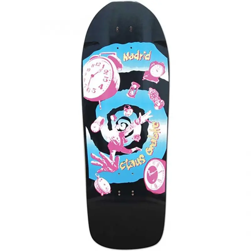 Madrid 10.625" X 30.25" Claus Grabke Re-Issue Skateboard Deck 1