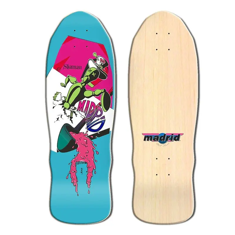 Madrid 9.875" X 30.5" Retro Shaman Skateboard Deck 1