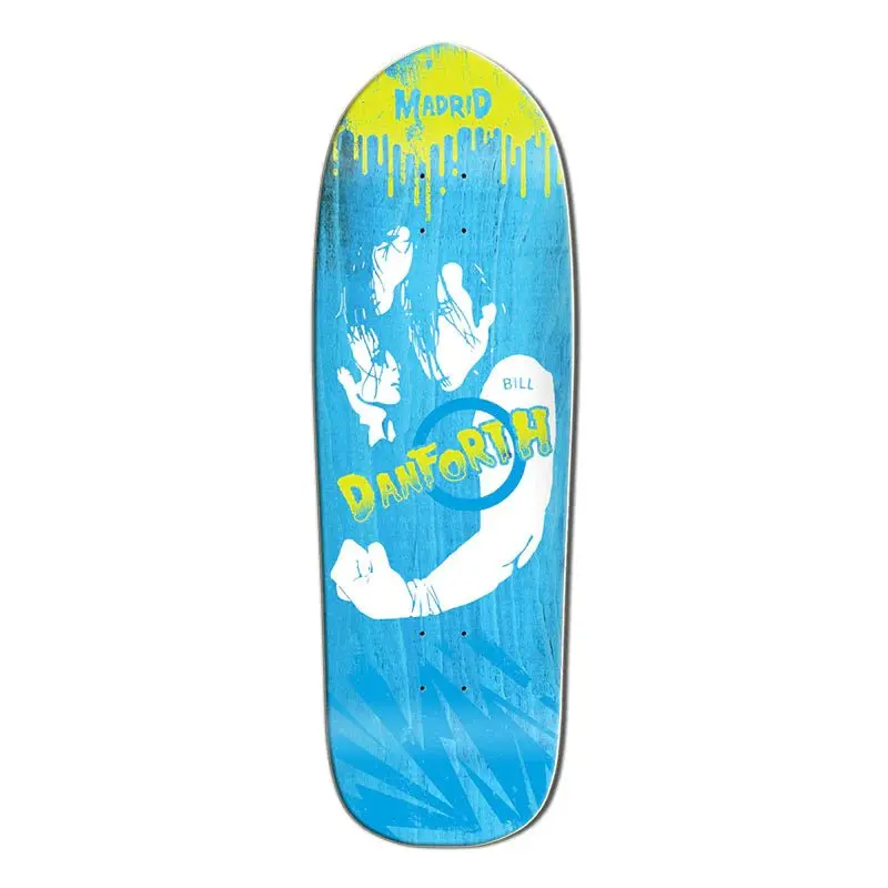 Madrid Mad Club Danforth Blue Stain (#1 Of 12) Skateboard Deck 1