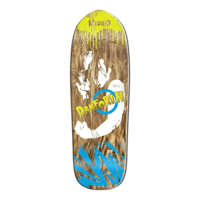 Madrid Mad Club Danforth Brown Stain (#3 Of 17) Skateboard Deck 1