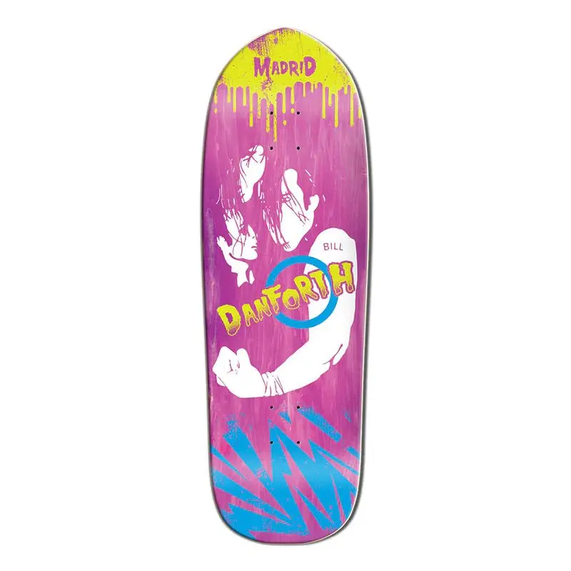 Madrid Mad Club Danforth Pink Stain (#11 Of 17} Skateboard Deck 1