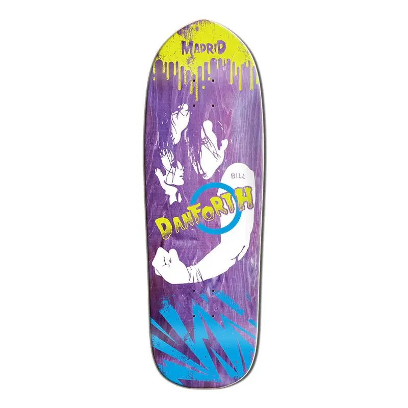 Madrid Mad Club Danforth Purple Stain (#7 Of 17) Skateboard Deck 1