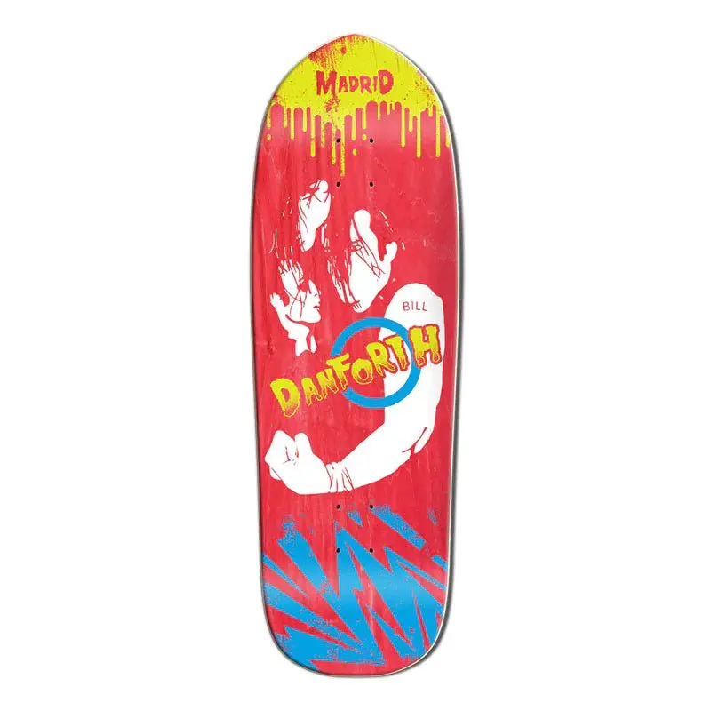 Madrid Mad Club Danforth Red Stain (#13 Of 17) Skateboard Deck 1