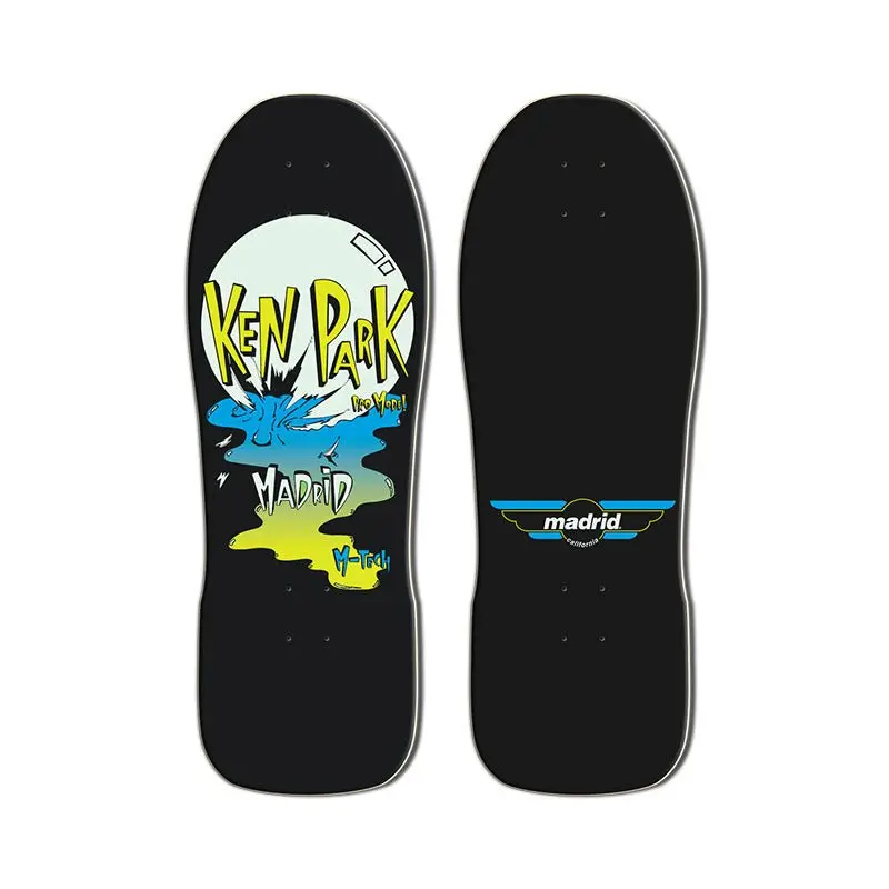 Madrid Retro Glow In The Dark Series Ken Park Skateboard Deck 1