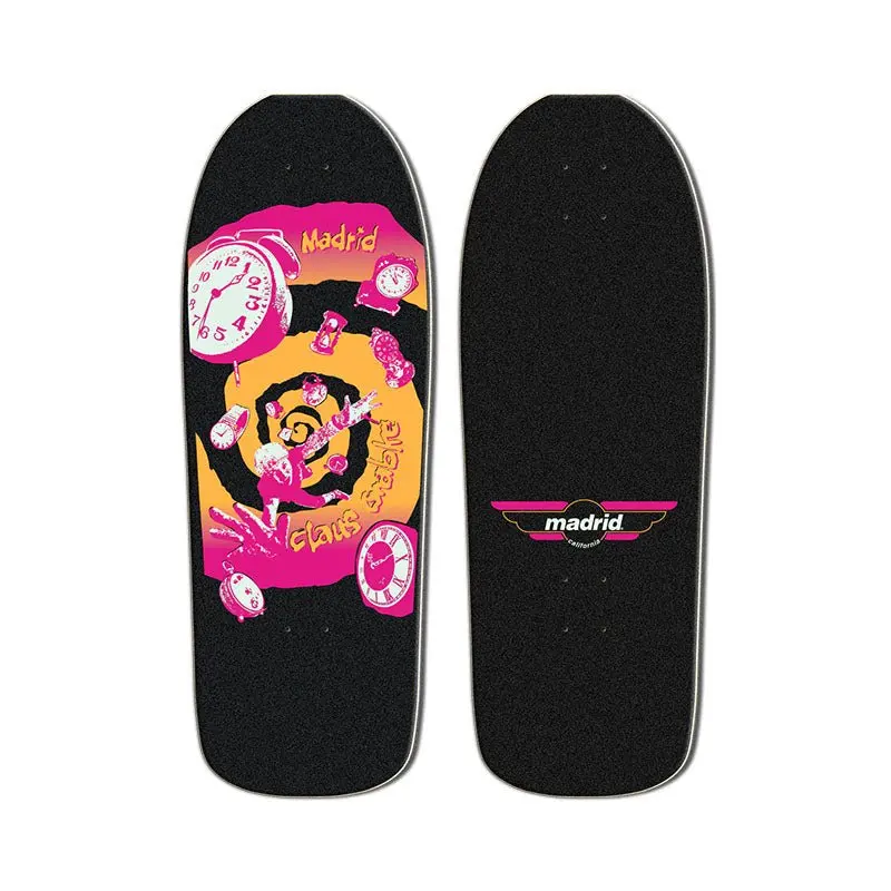 Madrid Retro Metallic Limited Edition Claus Grabke Skateboard Deck 1