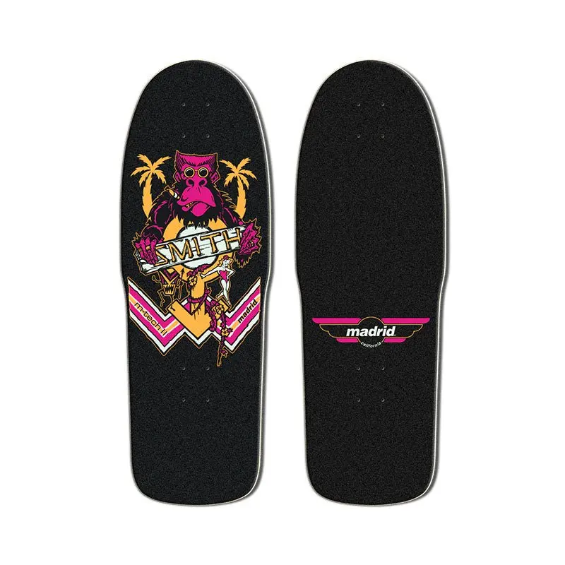 Madrid Retro Metallic Limited Edition Mike Smith Skateboard Deck 1