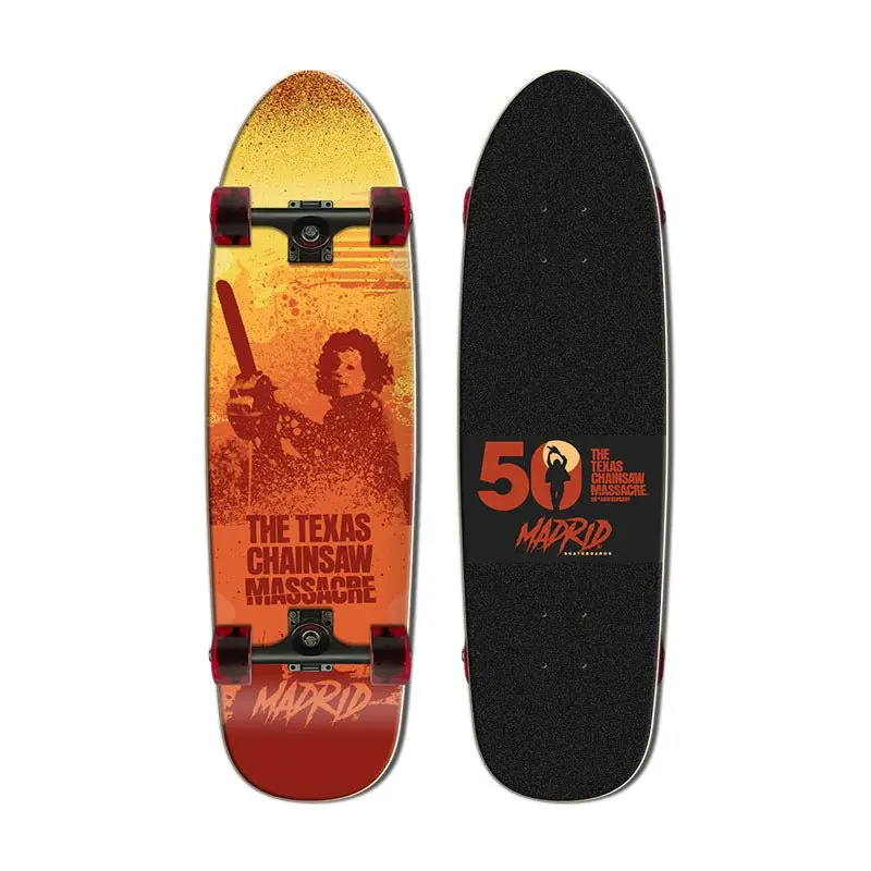 Madrid X Texas Chainsaw Massacre Sunrise Cruiser Complete Skateboard 1