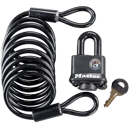 Master Lock - Cable And Padlock 1