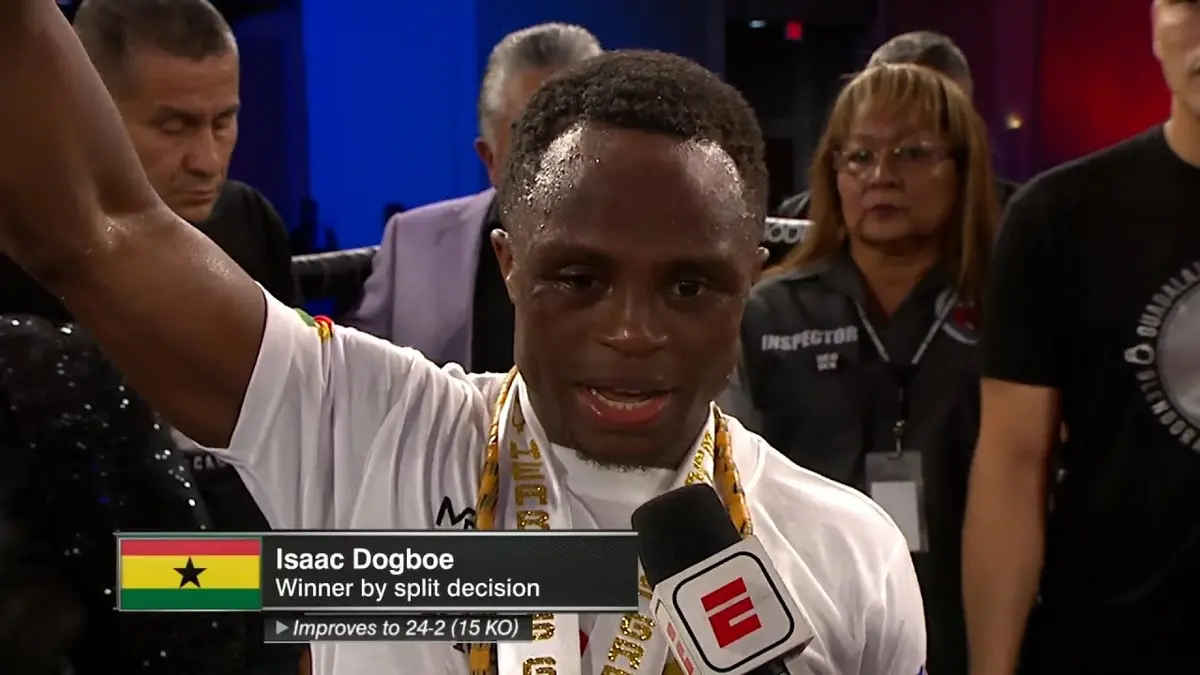 Isaac Dogboe Boxing Career Dvds 1