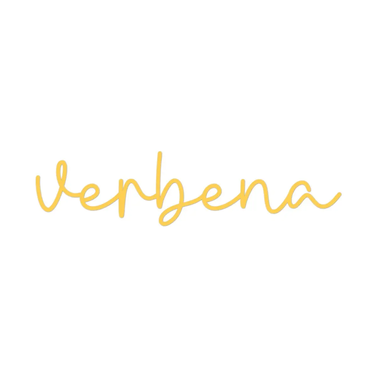 Palabra De Metacrilato "Verbena" 1