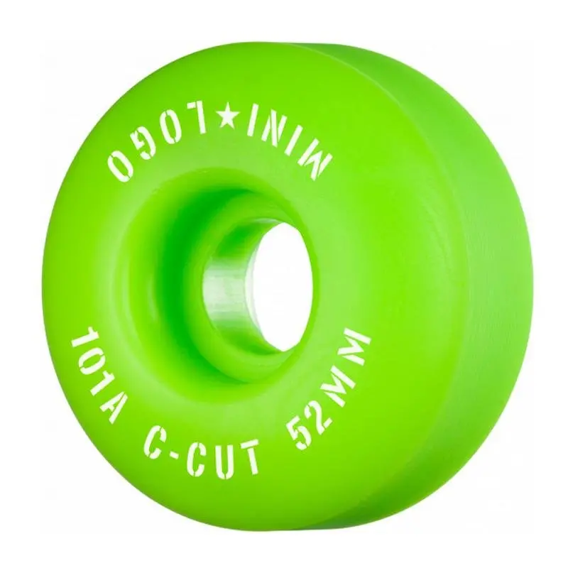 Mini Logo 52Mm 101A C-Cut Green Skateboard Wheels 4Pk 1
