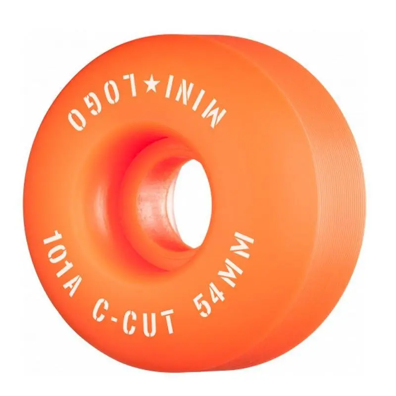 Mini Logo 54Mm 101A C-Cut Orange Skateboard Wheels 4Pk 1