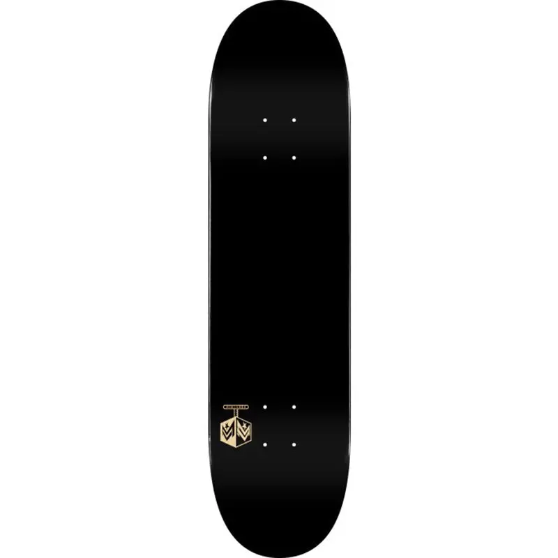 Mini Logo 7.75" Detonator Solid Black Skateboard Deck 1