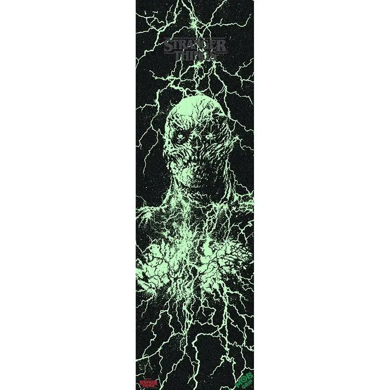 Mob Grip 10" X 33"  Stranger Things Vecna Glow In The Dark Mob Skateboard Grip Tape 1Pc 1