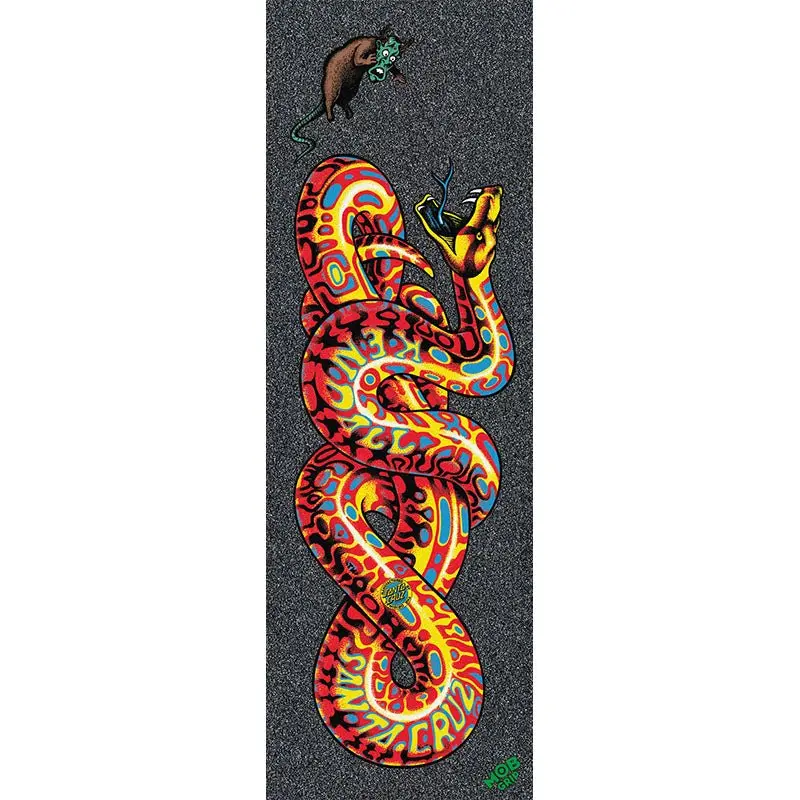 Mob Grip 11" X 33" Santa Cruz Kendall Snake Sheet Graphic Mob Grip Tape 1Pc 1