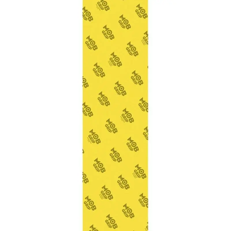 Mob Grip 9" X 33" Trans Clear Yellow Skateboard Grip Tape 1Pc 1