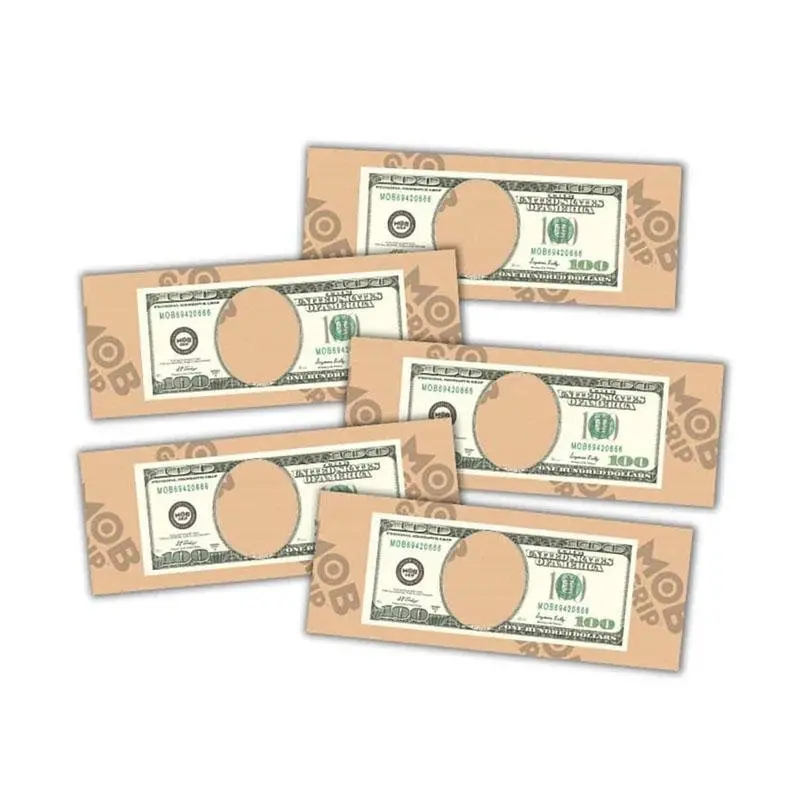 Mob Grip Tape  9" X 3.25” Hundos Clear Grip Strips 5Pk 1
