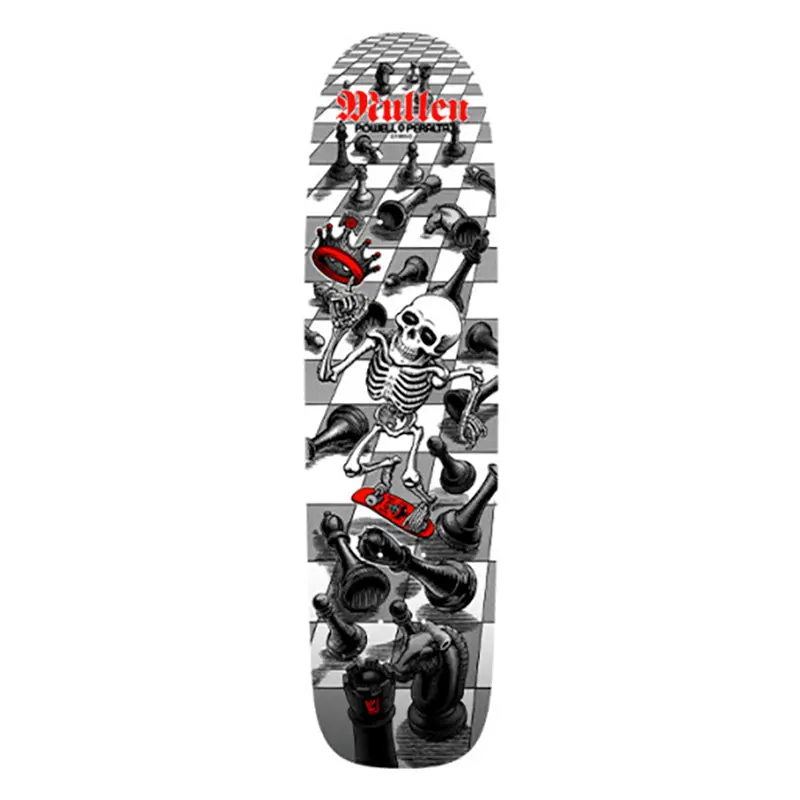 Powell Peralta Bones Brigade Series 17 Mullen White Skateboard Deck 1