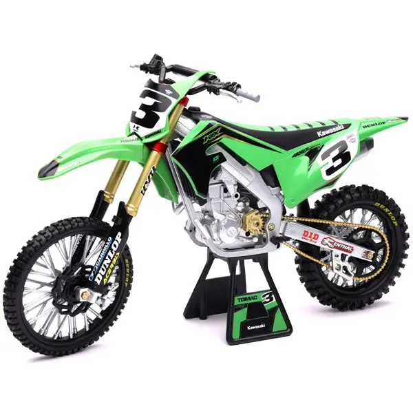 New Ray Toys - Kawasaki 2019 Eli Tomac Race Team Bike 1:6 Scale 1