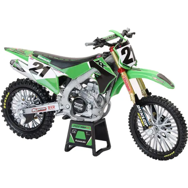 New Ray Toys - Kawasaki Jason Anderson Race Team Bike 1:12 Scale 1