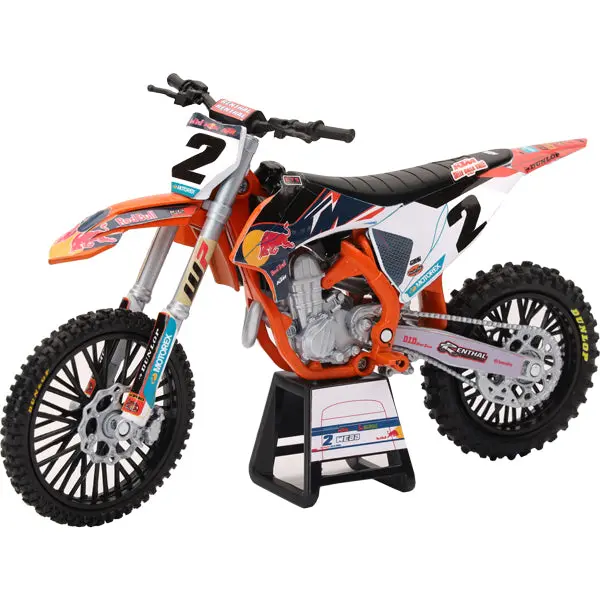 New Ray Toys - Red Bull Ktm Cooper Webb 450 Sx-F 1:12 Scale 1
