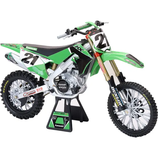 New Ray Toys - Kawasaki Jason Anderson Race Team Bike 1:6 Scale 1