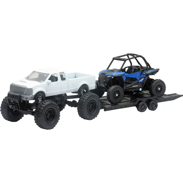 New Ray Toys - Pick Up W/ Polaris Sportsman Xp1000 1