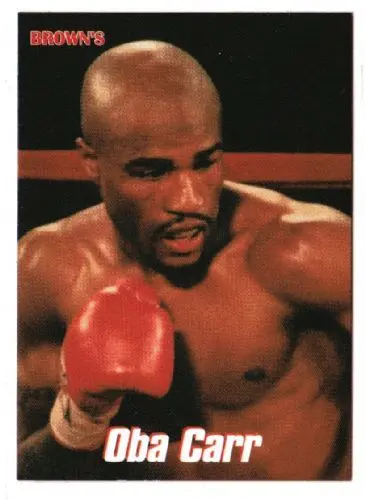 Oba Carr Boxing Career Dvds 1