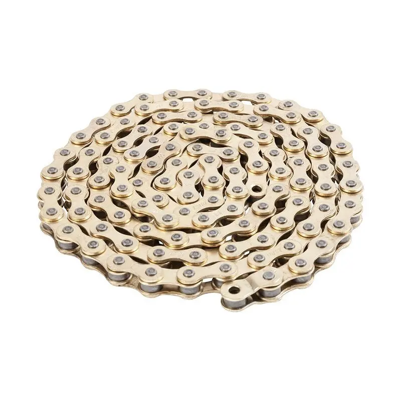 Odyssey 1/2" X 1/8" Bluebird Gold Bicycle Chain 1