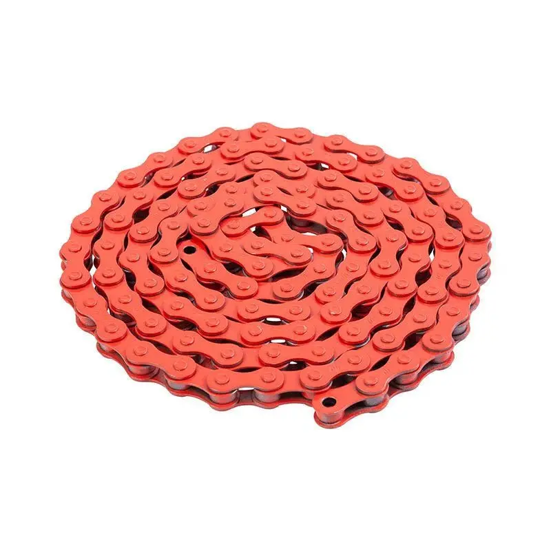 Odyssey Bmx 1/2" X 1/8" W/Half-Link (Red) Bluebird Bicycle Chain 1