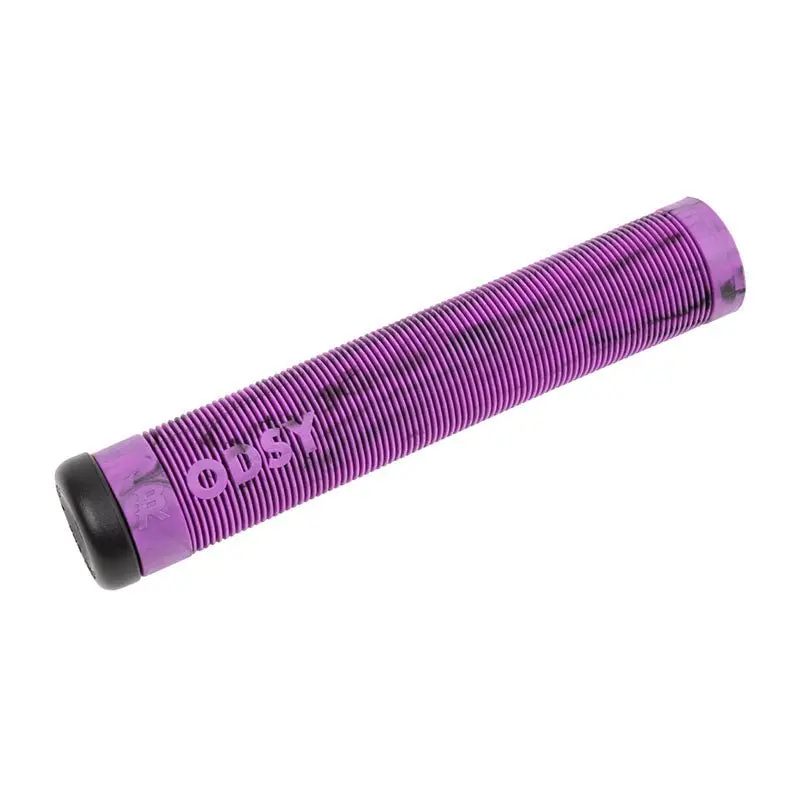 Odyssey Broc Purple/Black Swirl Bicycle Grips 1
