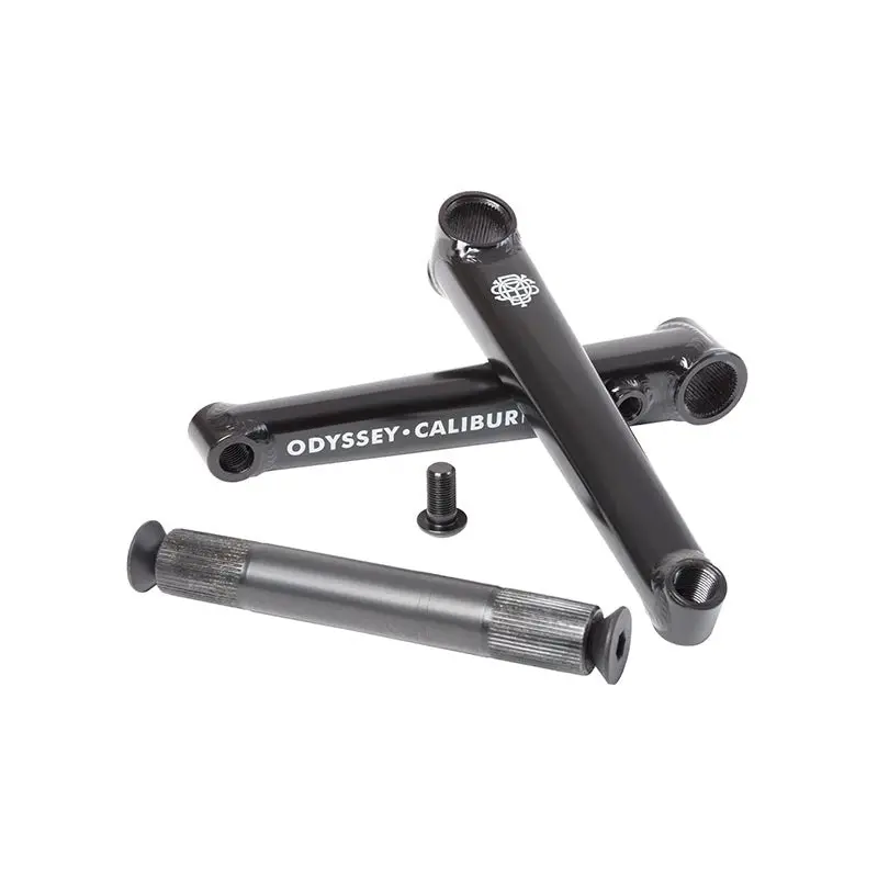 Odyssey Calibur V2 (Rustproof Black) 160Mm Rust Proof Black (Rhd/Lhd) Bicycle Cranks 1