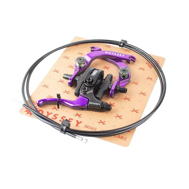 Odyssey Evo 2.5 Anodized Purple Brake Kit 1