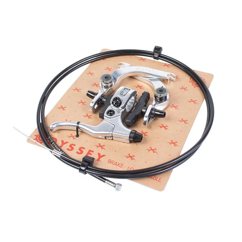 Odyssey Evo 2.5 High Polished Bicycle Brake Kit 1