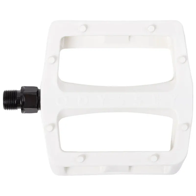 Odyssey Grandstand V2 Pc - 9/16" White Bicycle Pedals 1