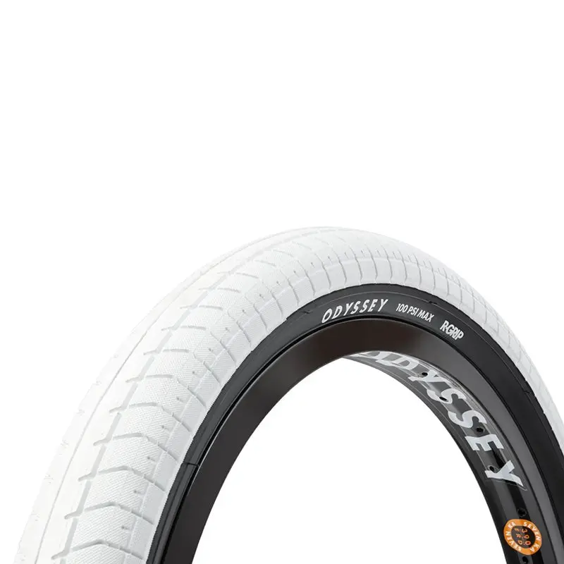 Odyssey Path Pro 20" X 2.25" (Dual-Ply) White Bicycle Tires 1