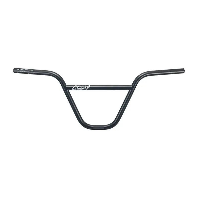 Odyssey Super Highway 9.5" Bar (Rustproof Black) Rust Proof Black Bicycle Handlebars 1