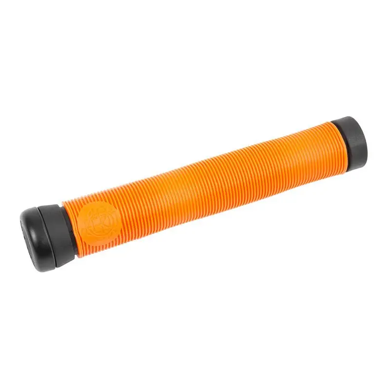 Odyssey Warnin' Grip Orange/Black Bicycle Grips 1