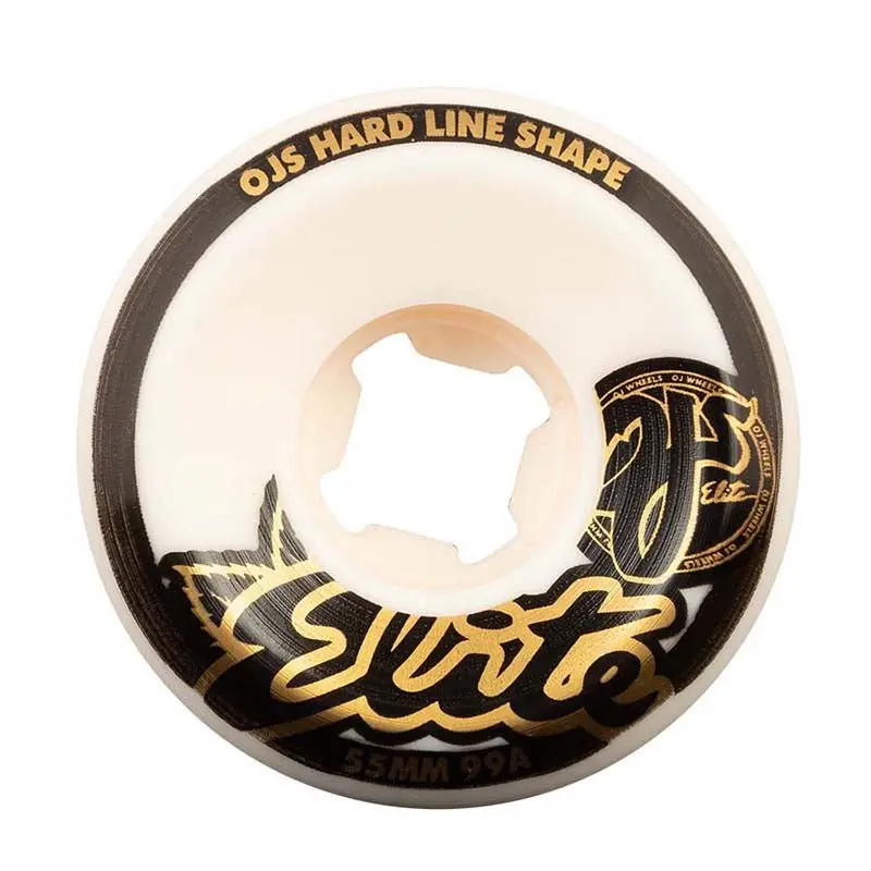Oj 55Mm 99A Elite Hardline Skateboard Wheels 4Pk 1