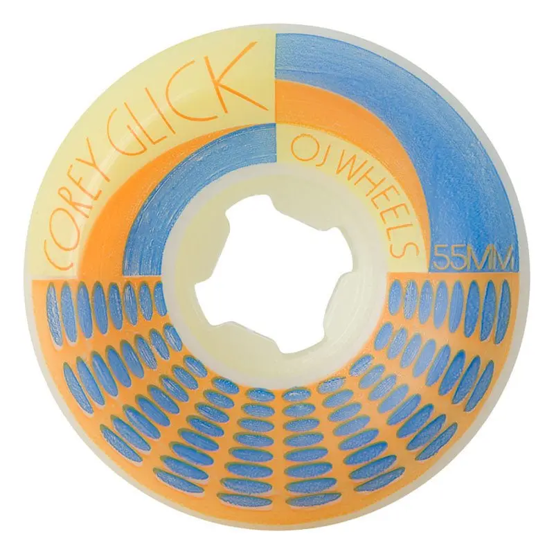 Oj 55Mm 99A Glick Bro Jazz Original Hardline Skateboard Wheels 4Pk 1