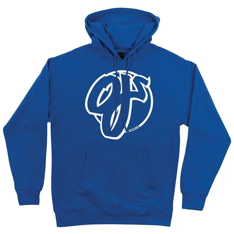 Oj Wheels Team Pullover Hoodie Oj Mens Blue/White Sweatshirt 1