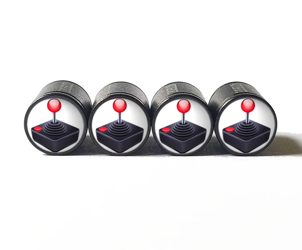 Old School Video Game Remote Emoji Tire Valve Caps - Set Of Four 1