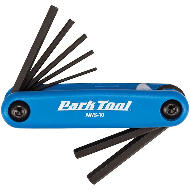 Park Tool Aws-10 Metric Folding Hex Wrench Set 1